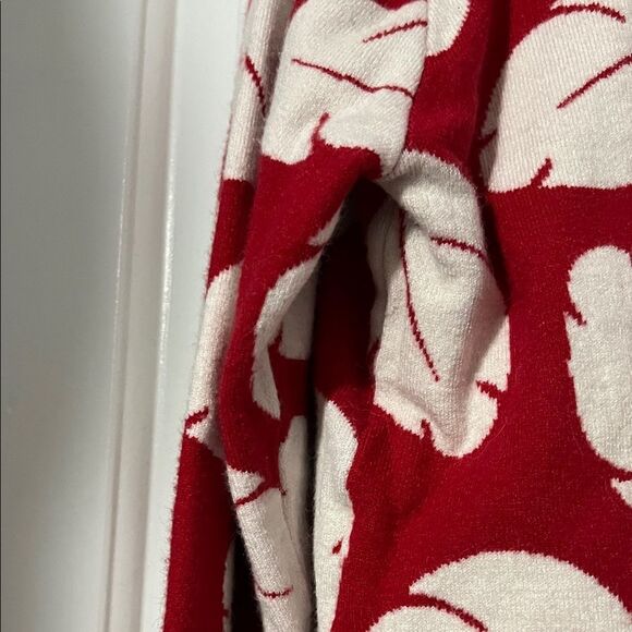 Lilo & Stitch Disney Christmas Ugly Sweater Mele Kalikimaka Tiki Red - Picture 3 of 7